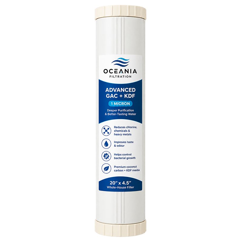 Advanced GAC KDF Filter for whole home water filtration Perth